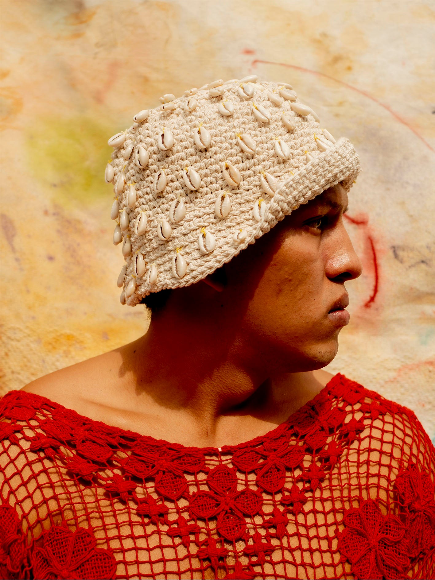 MAENA HAT in raw color
