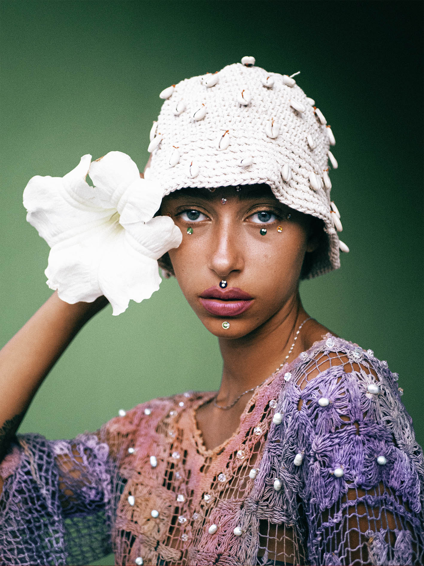 MAENA HAT in raw color